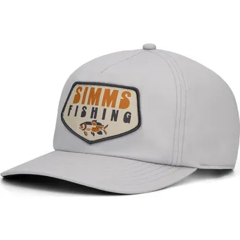 Kšiltovka Simms Kšiltovka Double Haul Cap Overcast Abstract Bass
