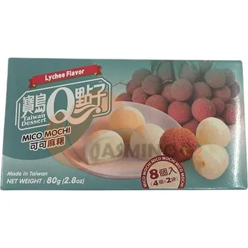 Bonbon Q Mochi rýžové koláčky - Liči 80g
