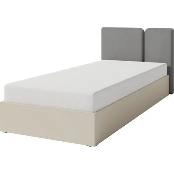 Postel LC13 Dětská postel 90 cm Luca, pískově béžová / šedá, 212 x 88 x 107 cm&nbsp;