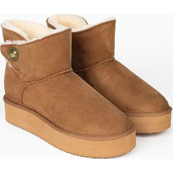 Dámské kozačky Boty ISLAND BOOT Hellbraun 7650342 39