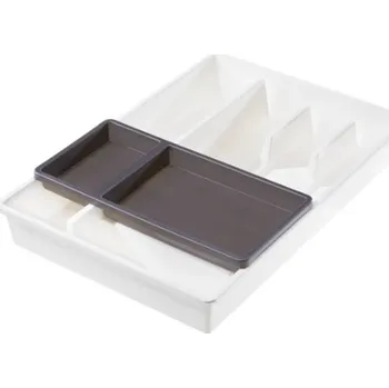 Příborník do zásuvky Tontarelli Příborník BELLA - 2-dílný bílo/šedý 8074415AQ9 8074415AQ9