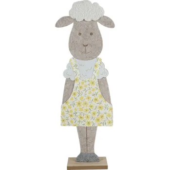 Velikonoční dekorace Velikonoční dekorace FELT SHEEP 50 cm - více barev Barva: Žlutá