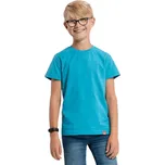 Chlapecké bavlněné triko CityZen Matyáš Barva: hawajská modrá, Velikost: 152-158