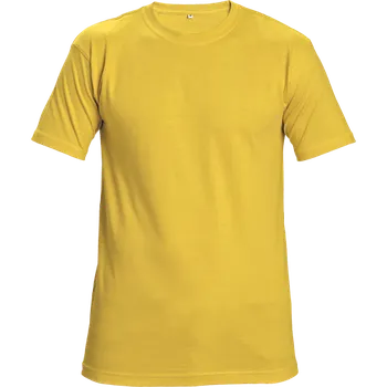 Pánské oblečení CERVA TEESTA tričko Barva: Žlutá, Velikost: 4XL