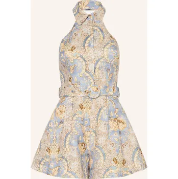 Dámský overall Zimmermann Dámská Lněný Kombinéza Daylight, tmavě modrá /...