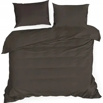 Povlečení Komplet NOVA3 hnědý 180x200 + 2 x 70x80 povlečení povlečení bavlna na přikrývka