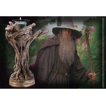 Svícen Svícen Pán Prstenů Gandalf Šedý 23 cm