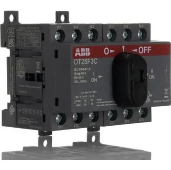 vypínač Přepínač, řada: OT 3 plus 25A 9kW IP20 OT25F3C