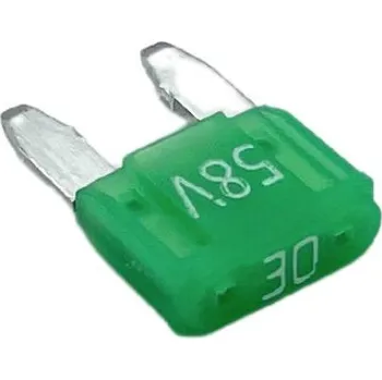 Autopojistky HansorASP-M30 mini plochá pojistka, 58 V, 30 A, 1 ks