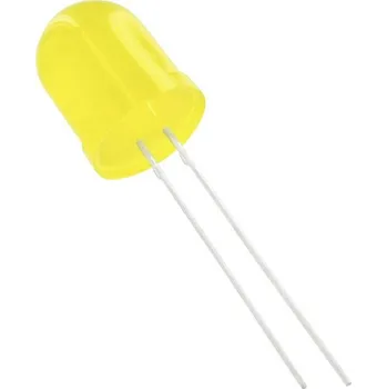 Polovodič TRU COMPONENTS 1577412 LED s vývody žlutá kulatý 10 mm 325 mcd 50 ° 20 mA