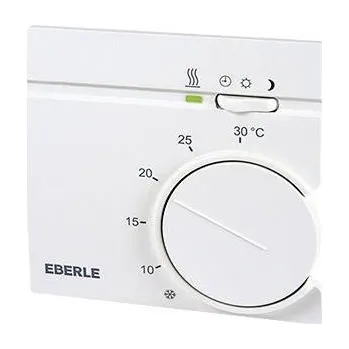 rozdělovač topení Eberle RTR 9726 pokojový termostat na omítku, 121 1704 51 100, 1 ks