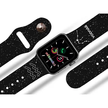 Ostatní příslušenství k chytrým hodinkám Mi-band.cz Apple watch řemínek 42/44/45/46/49 Znamení zvěrokruhu Rozměr: 42/44/45/46/49mm, znamení: vodnář