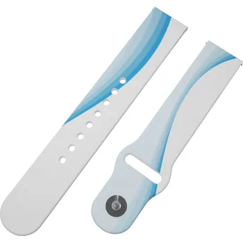 Chytré hodinky Strapido MODRÁ DUHA řemínek 20 mm