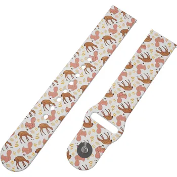 Chytré hodinky Strapido PODZIM V LESE řemínek 22 mm