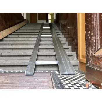 Nakládací rampa pro vozidlo HTI Nájezdy pro kočárky a popelnice (XXL) do 6 m