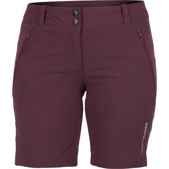 Dámské kraťasy Northfinder Dámské turistické elastické lehké šortky GLENDA, plum, S
