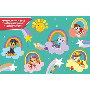 omalovánky Barevné prstíky Paw Patrol/Tlapková Patrola