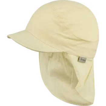 Klobouk Dětský UV klobouk s plachetkou plátno UV 50+ 1531430 STERNTALER - barva žlutá Vanilla Velikost: 49cm