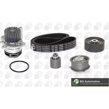 Rozvod motoru BGA Vodní pumpa - sada ozubeného řemene BGA TB0130CPK