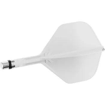 Šipka Target K-Shift bílé integrované No2 otočné letky a krátké násadky