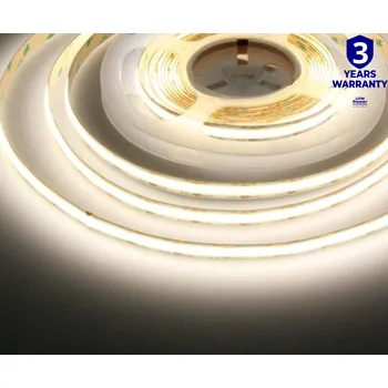 LED páska Kanlux 24COB 3W/m 4000K denní bílá 24V LED pásek vnitřní IP20 světelný pruh 320diod/metr 39165