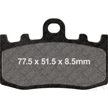 Brzdová destička EBC brzdové destičky Sinter EPFA EBC BMW K 1200 RS 5,0 PALCŮ RÁFEK ABS 01-05, K 1200 RS 5,5 PALCŮ RÁFEK ABS 01-05, K 1200 GT ABS 03-08, K 1200 S ABS 05-08, K 1300 S ABS 09-15, K 1300 S MOTORSPORT ABS 14-15, K 1300 GT ABS 09...