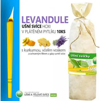 Hoxi Ušní svíčky Varianta: levandule