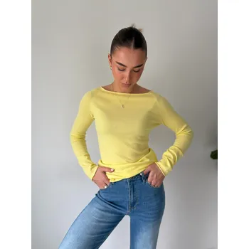 Dámský svetr Mishel Basic svetr ZW žluta Velikost: UNI