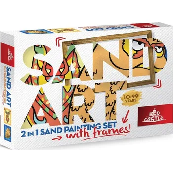 Dětské zboží RED CASTLE SAND ART /sova a jelen s rámy/