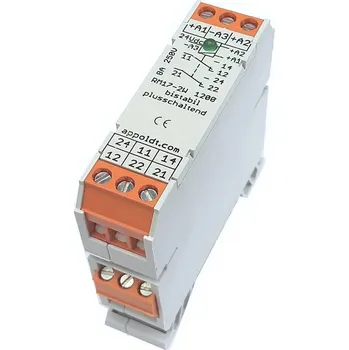 Relé Appoldt RM17/2W bistabil plus 24V relé, 24 V/DC, 15 A, 2 přepínací kontakty, 1 ks