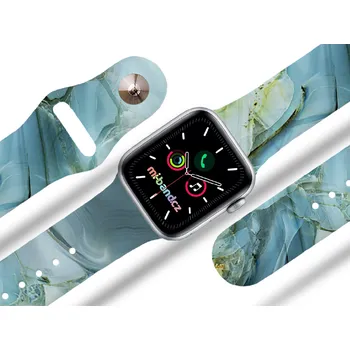 Ostatní příslušenství k chytrým hodinkám Mi-band.cz Apple watch řemínek Modro-šedý mramor Rozměr: 38/40/41/42(S10)mm