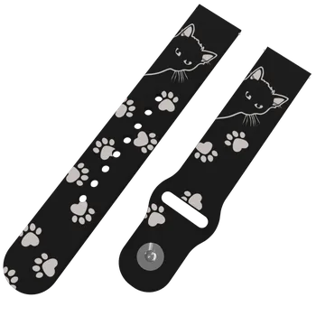 Chytré hodinky Strapido KOČIČÁK řemínek 22 mm