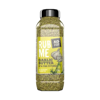Koření BBQ koření Rub Me Garlic Butter 1,1kg Angus&Oink