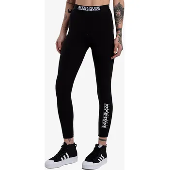 Dámské legíny Napapijri M-BOX LEGGINGS 3 BLACK 041 M 729708