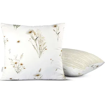 Povlečení DARRÉ Bavlněný povlak na polštář Polní kvítí Velikost: atypický 50 x 70