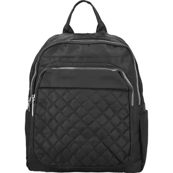 Městský batoh Stylový dámský textilní batoh Dinara, černý