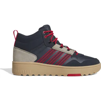 Pánská obuv Pánské Vysoké tenisky ADIDAS HOOPS 4.0 MID WINTERIZED JR6705 – Tmavě modrá 44 2/3