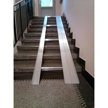 Nakládací rampa pro vozidlo HTI Nájezdy pro kočárky a popelnice (XL) do 5 m