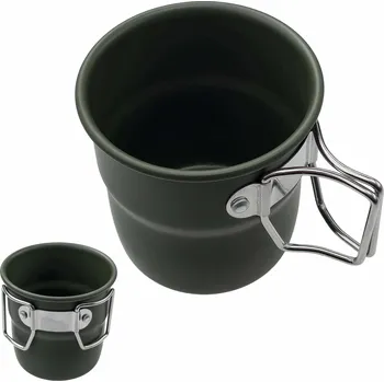 X Malý hliníkový hrnek "ARMY MUG"