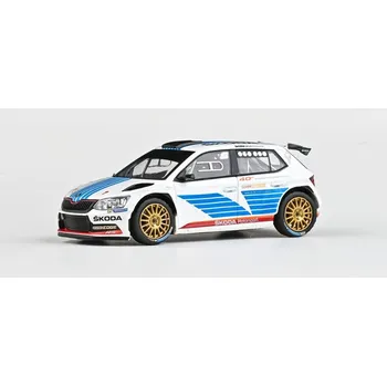 Škoda Fabia III R5 2015 1:43 Abrex 143XAB-605T4e