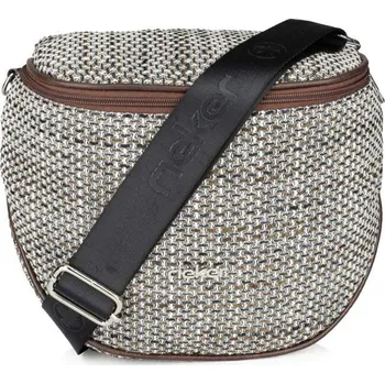 Kabelka Dámská ledvinka RIEKER C1926-144/10-199/30 hnědá W5 -UNI-