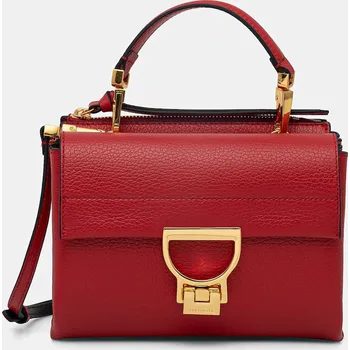 Kabelka Kožená kabelka Coccinelle ARLETTIS MD5.55.B7.01 červená 33X, vel. ONE SIZE