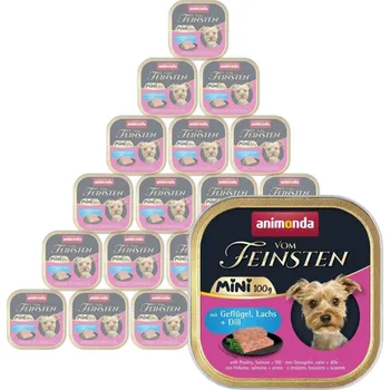 ANIMONDA Vom Feinsten mini adult drůbež/losos/kopr 32x100g