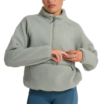 Dámská mikina Mikina Hummel Pulse Fleece Sweatshirt Women 229907-2076 Velikost XS