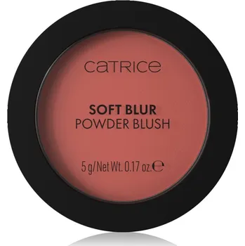 Tvářenka Catrice Soft Blur Powder Brush pudrová tvářenka s matným efektem odstín 060 Berry me later! 5 g