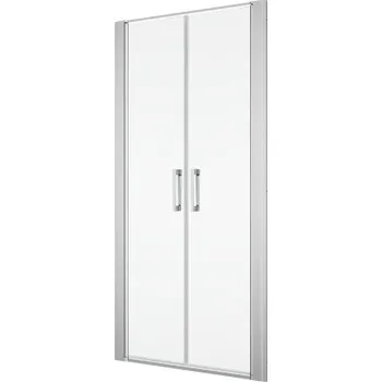 Sanswiss DIVERA D22T2 sprchové dveře 100x200 cm, lítací, aluchrom/čiré sklo