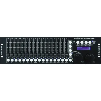 DJ kontroler Eurolite DMX Move Control 512 DMX kontrolér 32kanálový 19palcová konstrukce