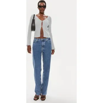 Dámský svetr Brave Soul Kardigan LKC-364RIPLEYGRY Šedá Straight Fit L