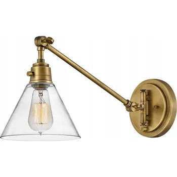 Nástěnné svítidlo Hinkley HK-ARTI-1W-HB-CG - Nástěnná lampa ARTI 1xE27/60W/230V mosaz