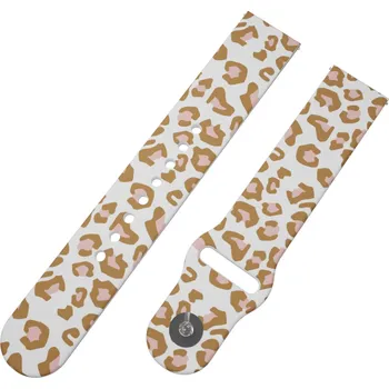 Chytré hodinky Strapido RŮŽOVÝ GEPARD řemínek 22 mm